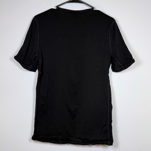 Sioro Black Merino Wool Top - Picture 3 of 7